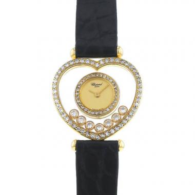Chopard Happy Diamonds watch in yellow gold Ref:  20.5679 Circa  2013