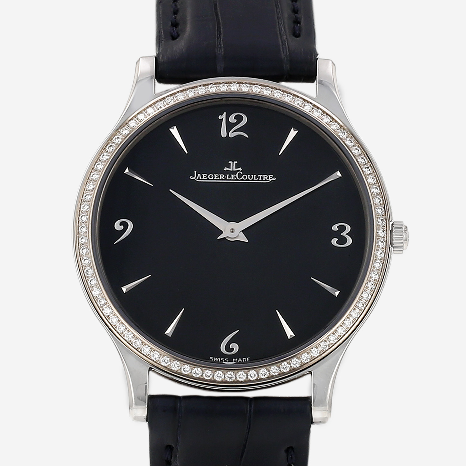 Jaeger-LeCoultre Master Control watch in stainless steel Ref: 145.8.79.S Circa 1990