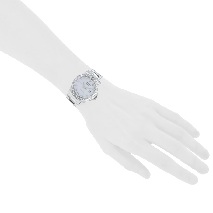 Orologio Longines Conquest in acciaio Ref :  L3.258.0 Circa  2000 - Detail D1