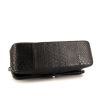 Bolso de mano Chanel Timeless jumbo en piel de pitón negra - Detail D5 thumbnail