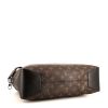 Louis Vuitton Messenger shoulder bag in brown monogram canvas and black leather - Detail D4 thumbnail