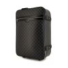Louis Vuitton  Pegase soft suitcase  damier graphite canvas  and black leather - 00pp thumbnail