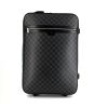 Louis Vuitton  Pegase soft suitcase  damier graphite canvas  and black leather - 360 thumbnail