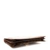 Borsa portadocumenti Louis Vuitton Robusto in tela monogram marrone e pelle naturale - Detail D4 thumbnail