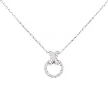 Chaumet Lien necklace in white gold and diamonds