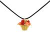 Pendentif années 60 Van Cleef & Arpels  en or jaune, corail et corail rose - 00pp thumbnail