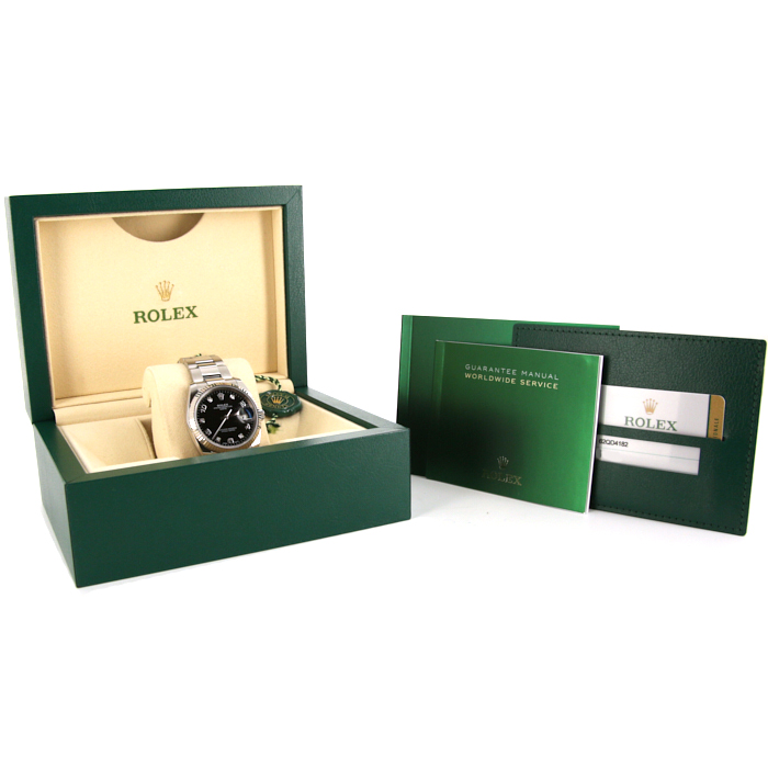 Orologio Rolex Oyster Perpetual Date in acciaio Ref :  115234 Circa  2018 - Detail D2