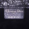 Dior Book Tote shopping bag in black ostrich leather - Detail D3 thumbnail