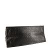 Dior Book Tote shopping bag in black ostrich leather - Detail D4 thumbnail