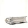 Dior Diorama shoulder bag in silver leather - Detail D5 thumbnail