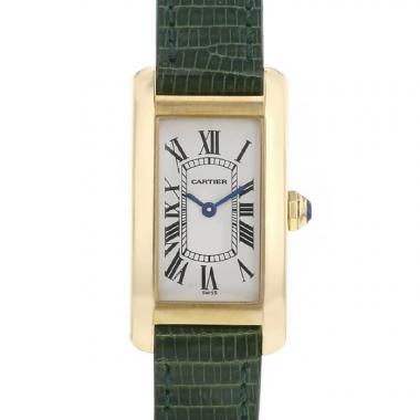 Orologio Cartier Tank Américaine in oro giallo Ref :  1710 Circa  1990