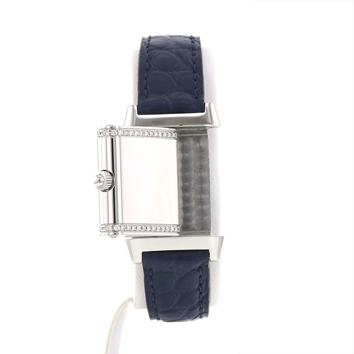 Reloj Jaeger-LeCoultre Reverso Florale Tiaré de acero Ref :  265.8.08 Circa  2000 - Detail D1
