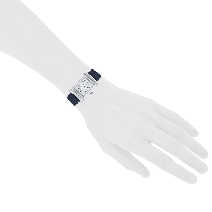 Jaeger-LeCoultre Reverso Florale Tiaré watch in stainless steel Ref:  265.8.08 Circa  2000