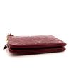 Louis Vuitton Double Zip shoulder bag in burgundy empreinte monogram leather - Detail D4 thumbnail