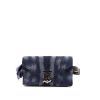 Pochette-ceinture Burberry TB en denim bleu et cuir noir - 00pp thumbnail