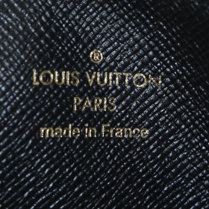 Pochette Louis Vuitton Pochette Trio in tela monogram marrone e pelle marrone - Detail D3