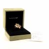 Van Cleef & Arpels Frivole large model ring in yellow gold and diamonds - Detail D2 thumbnail