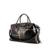 Givenchy  Antigona large model  24 hours bag  in black leather - 00pp thumbnail