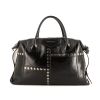 Givenchy  Antigona large model  24 hours bag  in black leather - 360 thumbnail