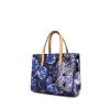Louis Vuitton Catalina handbag in blue monogram patent leather and natural leather - 00pp thumbnail