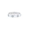 Cartier Love small model ring in white gold and diamonds, size 54 - 00pp thumbnail