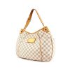 Louis Vuitton Galliera handbag in azur damier canvas and natural leather - 00pp thumbnail