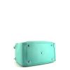Hermes Lindy handbag in blue turquoise Swift leather - Detail D4 thumbnail