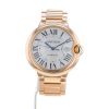 Reloj Cartier Ballon Bleu De Cartier de oro rosa Ref :  2999 Circa  2010 - 360 thumbnail