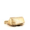 Sac porté épaule ou main Dior Gaucho en python beige - Detail D4 thumbnail