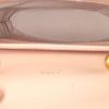 Borsa Chloé Aby Lock in pelle beige rosato imitazione lucertola - Detail D4 thumbnail