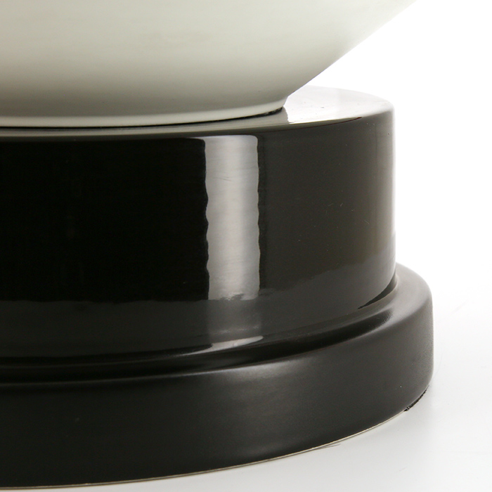 Ettore Sottsass, large "Fruttieria" cup in enamelled ceramic, signed and numbered, Tendentse edition, Alessio Sarri production, designed in 1986 - Detail D2