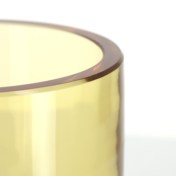 Ettore Sottsass, "Veniera" vase or lid pot, in polychrome glass, edited by Vistosi, signed and numbered, 1974/76 - Detail D2