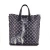 Louis Vuitton Edition Limitée Chapman Brothers shopping bag in dark blue and grey monogram canvas - 360 thumbnail