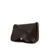 Hermes Colorado shoulder bag in brown togo leather and brown canvas - 00pp thumbnail