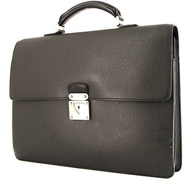 Louis VUITTON year 2000 - ROBUSTO briefcase 41cm in pl…