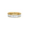 Vintage wedding ring in yellow gold and diamonds - 00pp thumbnail