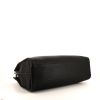 Saint Laurent Sac de jour souple large model shopping bag in black leather - Detail D5 thumbnail
