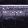 Bolso bandolera Saint Laurent Sunset en cuero negro - Detail D4 thumbnail
