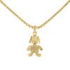 Pomellato Orsetto necklace in yellow gold - 00pp thumbnail