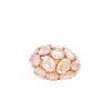 Pomellato Capri large model ring in pink gold and quartz - 00pp thumbnail