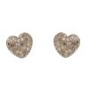 Pomellato Sabbia earrings for non pierced ears in yellow gold and diamonds - 00pp thumbnail