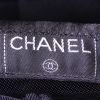 Borsa Chanel Editions Limitées in jersey nero - Detail D4 thumbnail