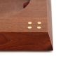 Piet Hein for Skjøde, Roulette game, in teak and clear wood inlay, signed, from the end of the 1960's - Detail D2 thumbnail