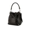 Saint Laurent Emmanuelle large model bag in black leather - 00pp thumbnail