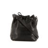Saint Laurent Emmanuelle large model bag in black leather - 360 thumbnail