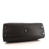 Bolso de mano Fendi Peekaboo modelo mediano en cuero granulado gris - Detail D5 thumbnail