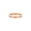 Cartier Love pavé ring in pink gold and diamonds, size 55 - 00pp thumbnail