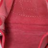 Hermes Evelyne small model shoulder bag in red togo leather - Detail D2 thumbnail
