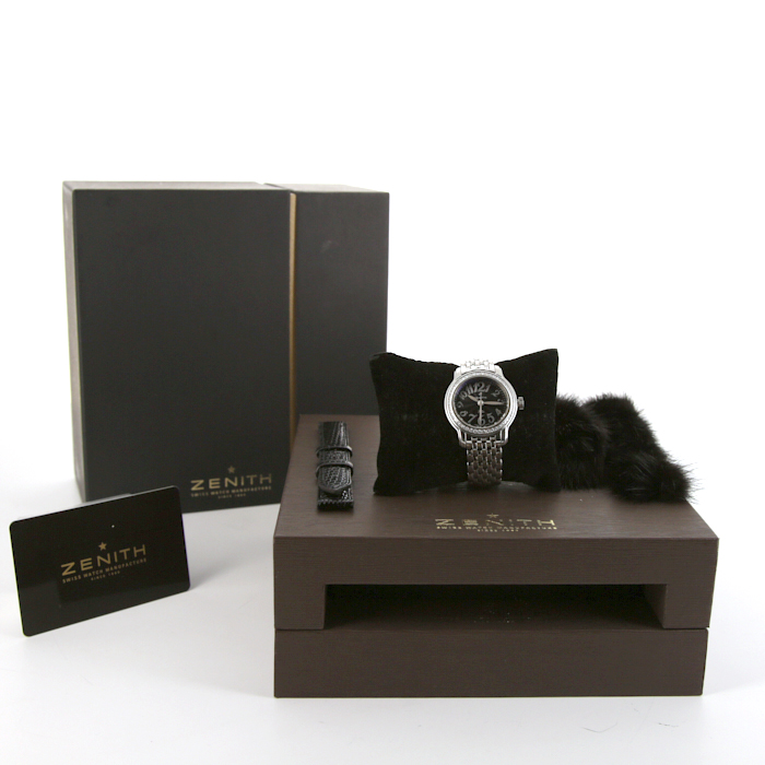 Zenith Elite watch in stainless steel Circa  2009