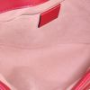 Borsa a tracolla Gucci GG Marmont mini in pelle trapuntata rossa con decori geometrici - Detail D3 thumbnail